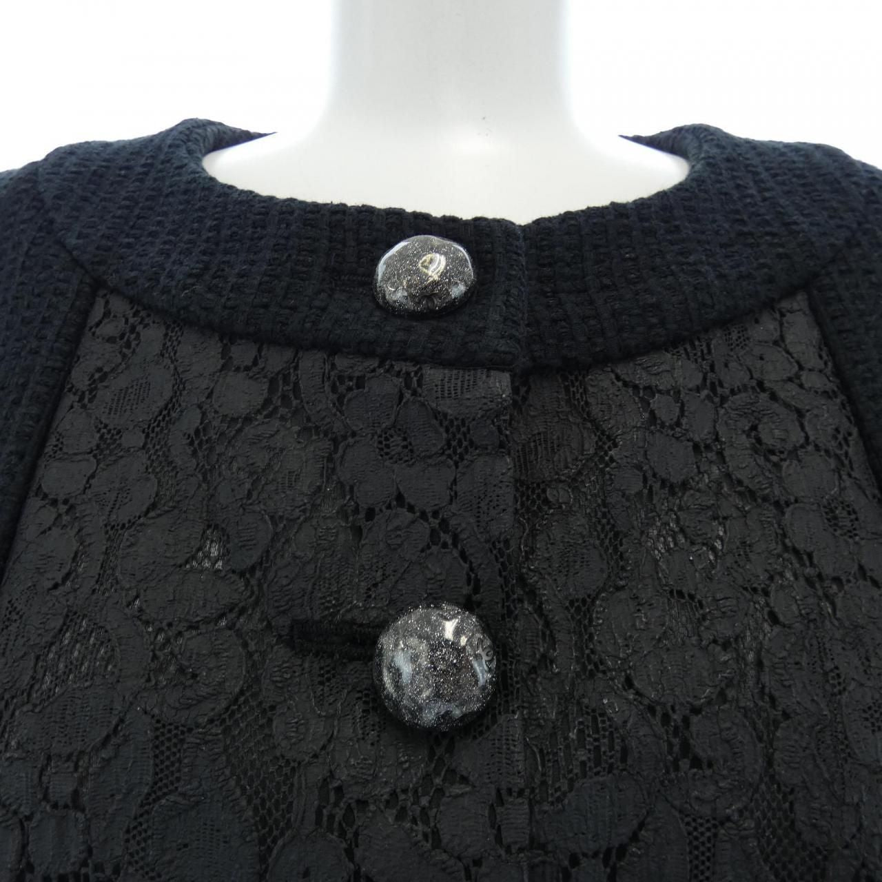 CHANEL Collarless Jacket Size 36
