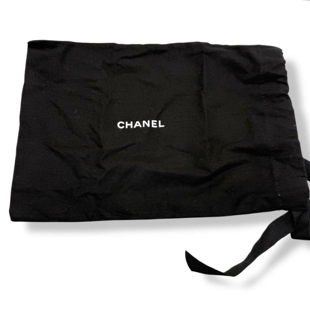 CHANEL Boy Chanel Mini Chain Shoulder Bag Caviar Skin Chevron Black AP2708