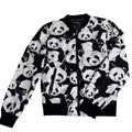 DOLCE & GABBANA All-Over Panda Print Jacket Hoodie Size 44