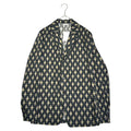 DRIES VAN NOTEN 24SS Graphic Tile Print Casual Tailored Jacket Size 46