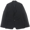 Fendi FJ0576 2020 Wool FF Logo Button Single Tailored Jacket Black 54