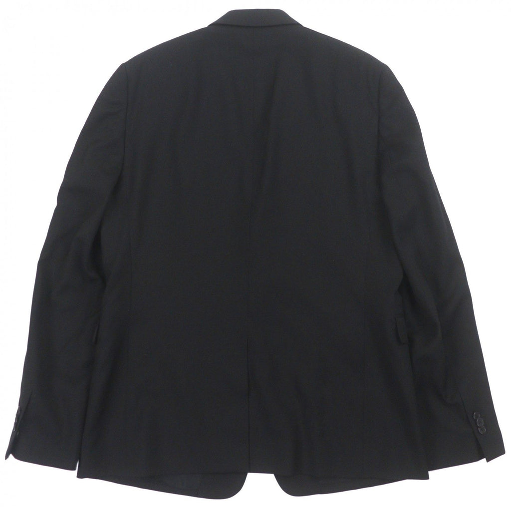 Fendi FJ0576 2020 Wool FF Logo Button Single Tailored Jacket Black 54