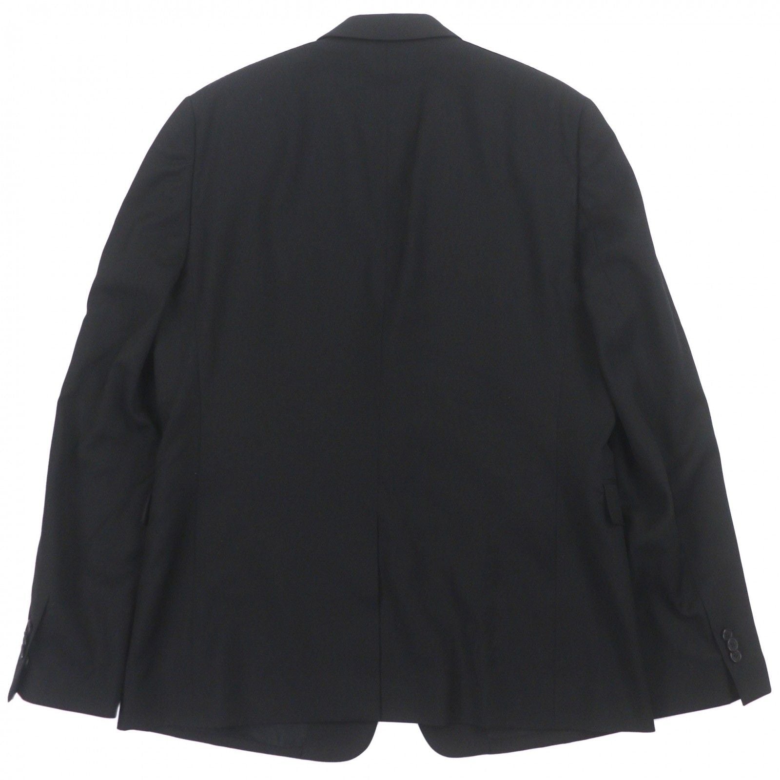 Fendi FJ0576 2020 Wool FF Logo Button Single Tailored Jacket Black 54