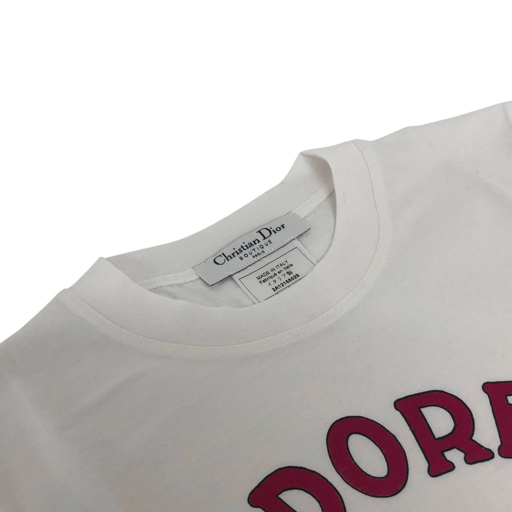 Christian Dior J'adore Dior Holiday Collection 2002 Galliano Era T-Shirt White 38