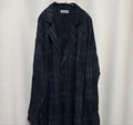 Yohji Yamamoto 24AW Uneven Dye Check Coat 3