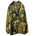 Dries Van Noten Botanical Print Rayon Pixel Tailored Jacket 44