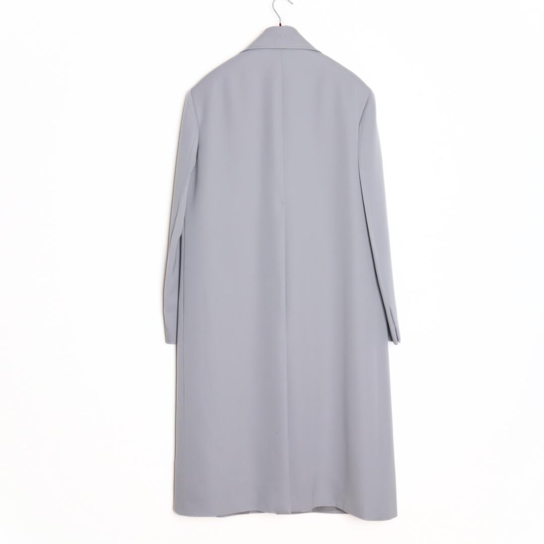 GUCCI 25SS Wool Balmacaan Coat Size 44