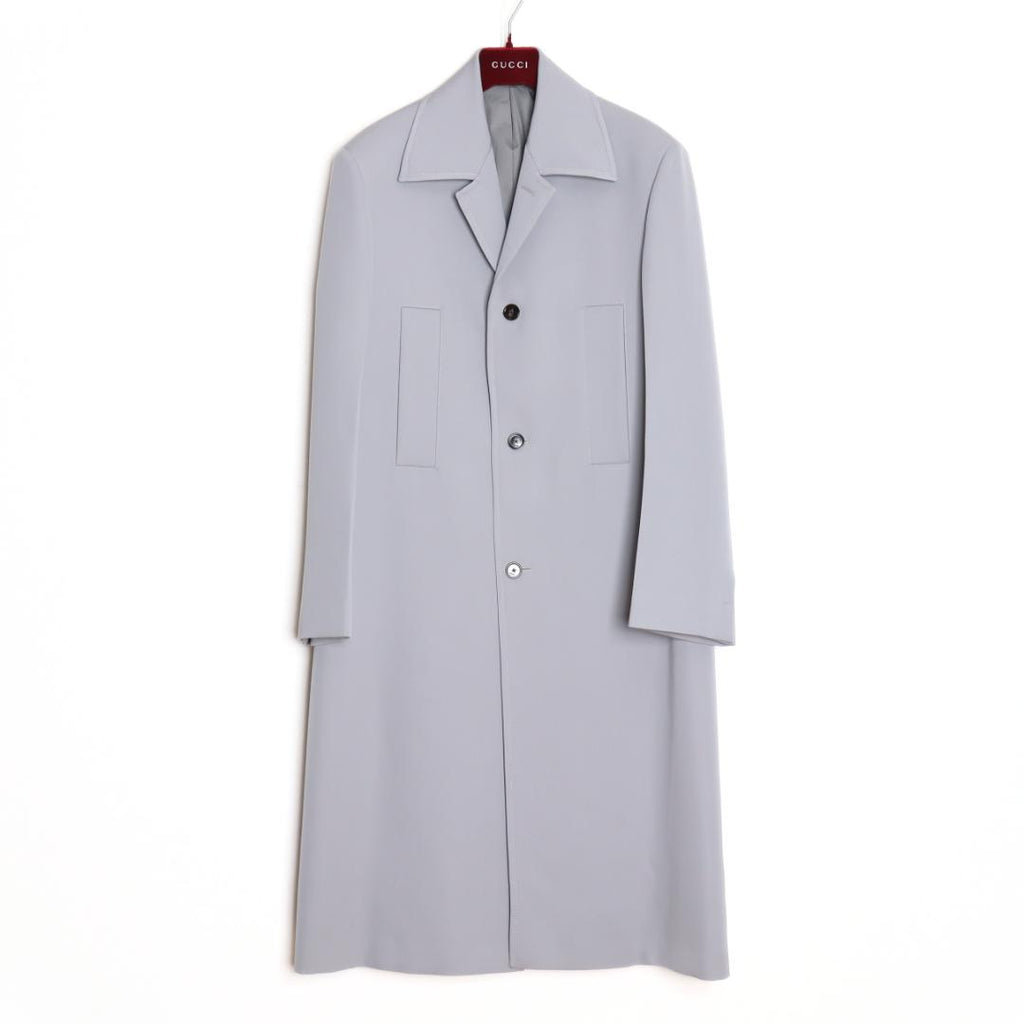 GUCCI 25SS Wool Balmacaan Coat Size 44
