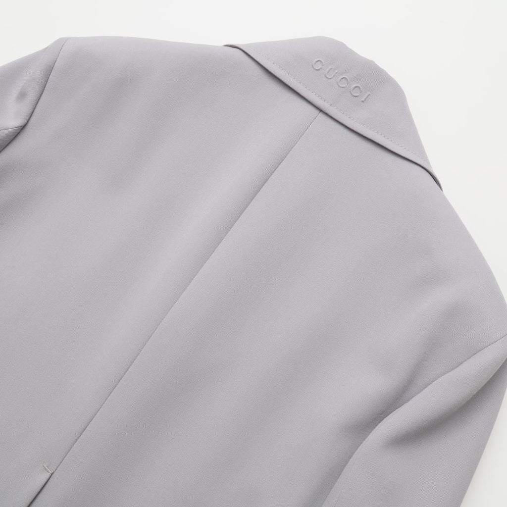 GUCCI 25SS Wool Balmacaan Coat Size 44