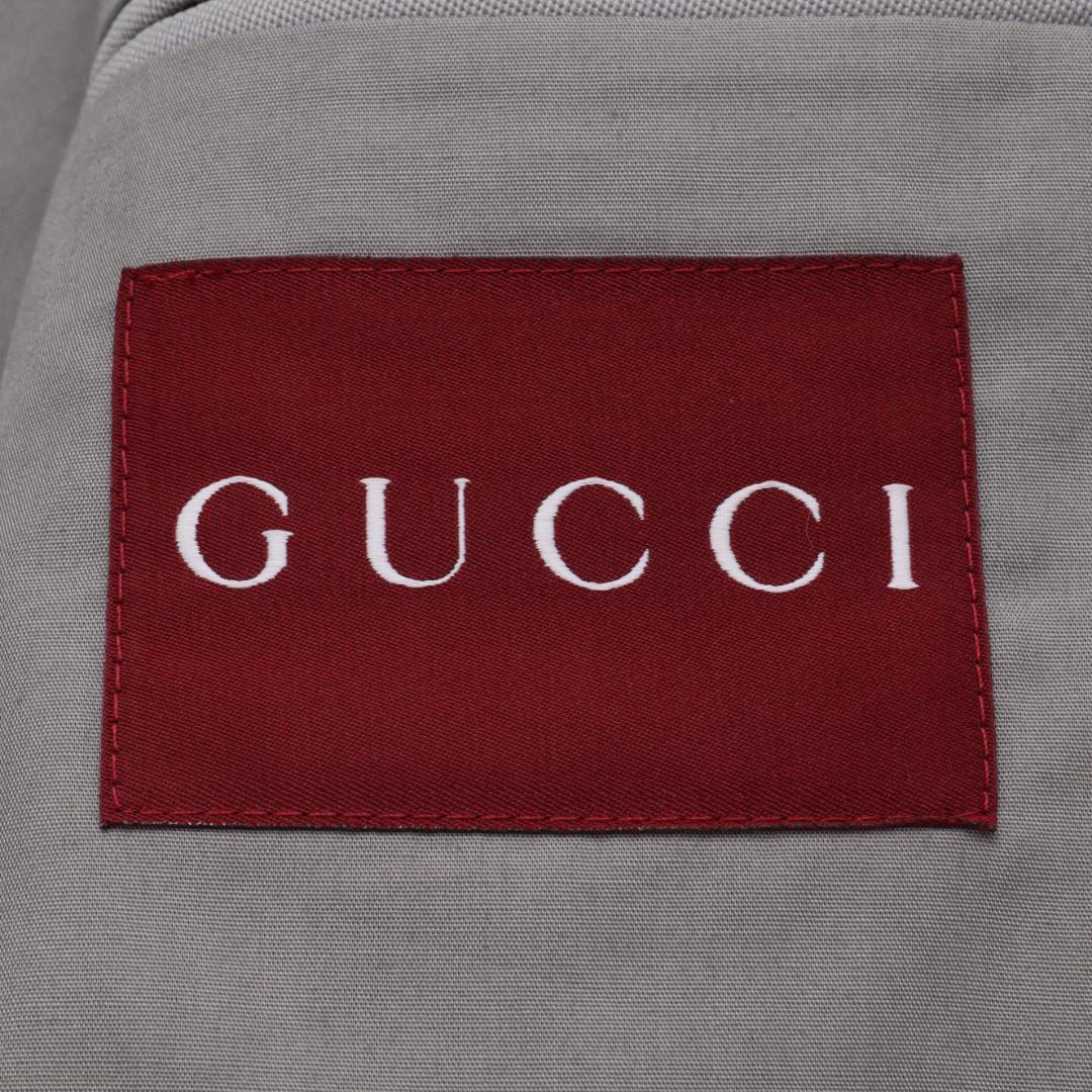 GUCCI 25SS Wool Balmacaan Coat Size 44