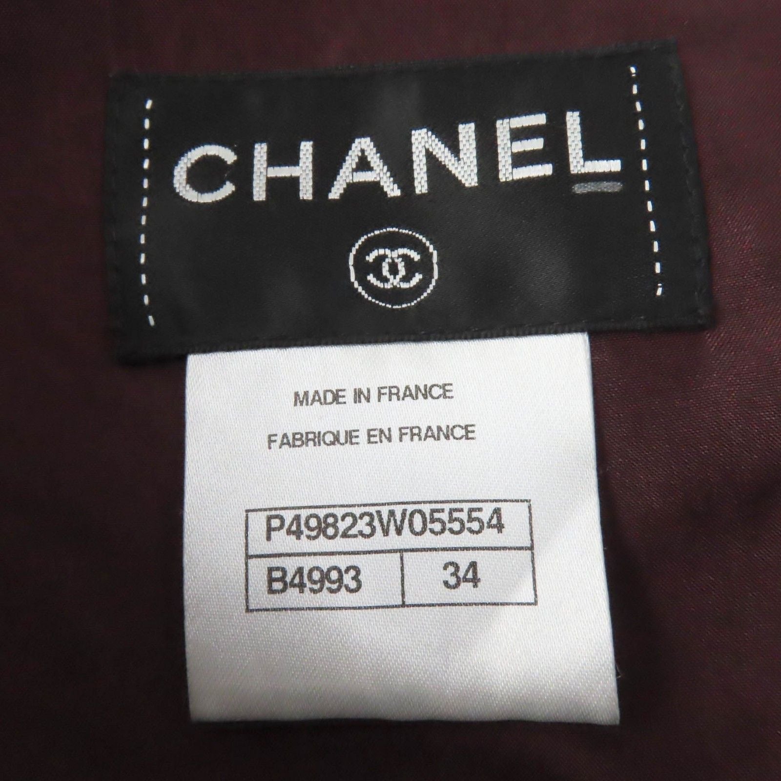 CHANEL P49823 Silk Lining Tweed Zip Up A-Line Coat Multicolor
