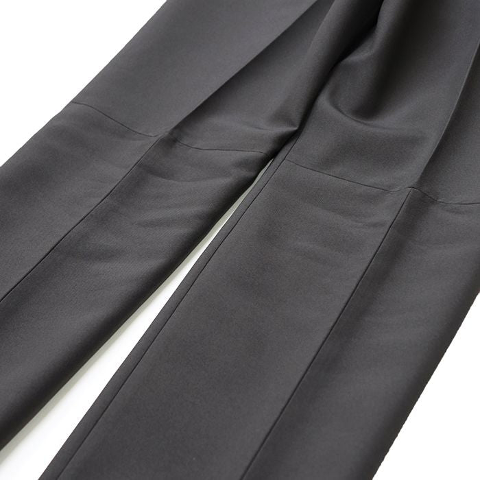 GUCCI Logo Embroidery Gabardine Single Button Peak Lapel Suit Size 46