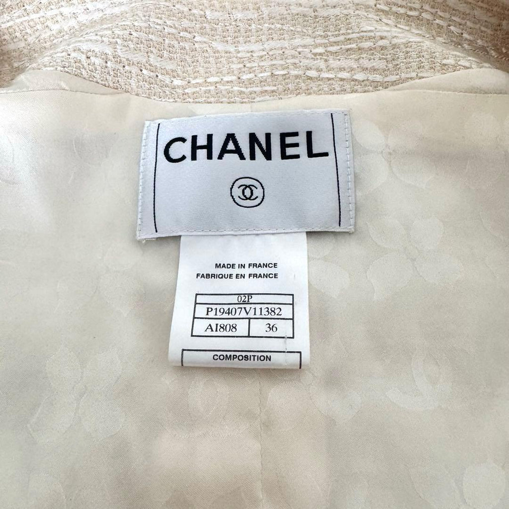 Chanel Tweed Jacket 36