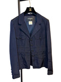 CHANEL Navy Tailored Jacket