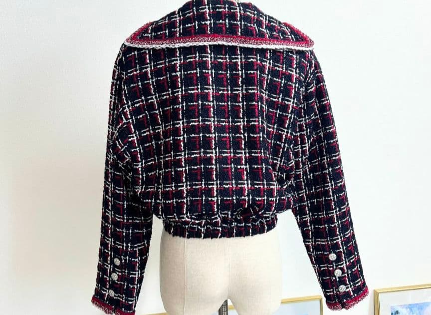 Chanel 2020 Rare Tweed Blouson Jacket 34