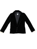 Chanel 04A Velvet Chain Tailored Jacket Black 38