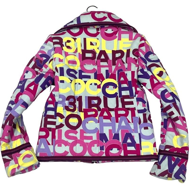 Chanel P16058V08941 All-Over Logo Jacket Multicolor