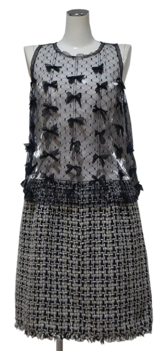 CHANEL camisole Dress Set Size 34