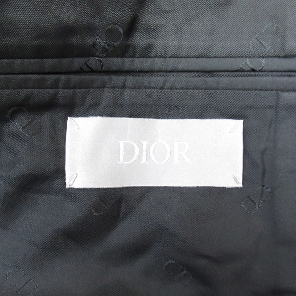 NWT Dior Homme 21AW Kenny Scharf All-Over Jacquard Double Zip Blouson Jacket Blue 50