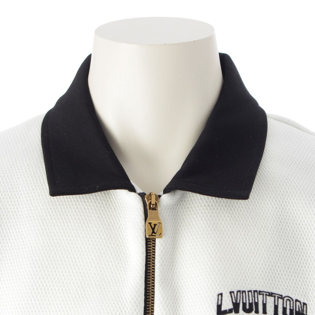 Louis Vuitton 2025 Cotton Nylon Logo Hybrid Jersey Blouson L