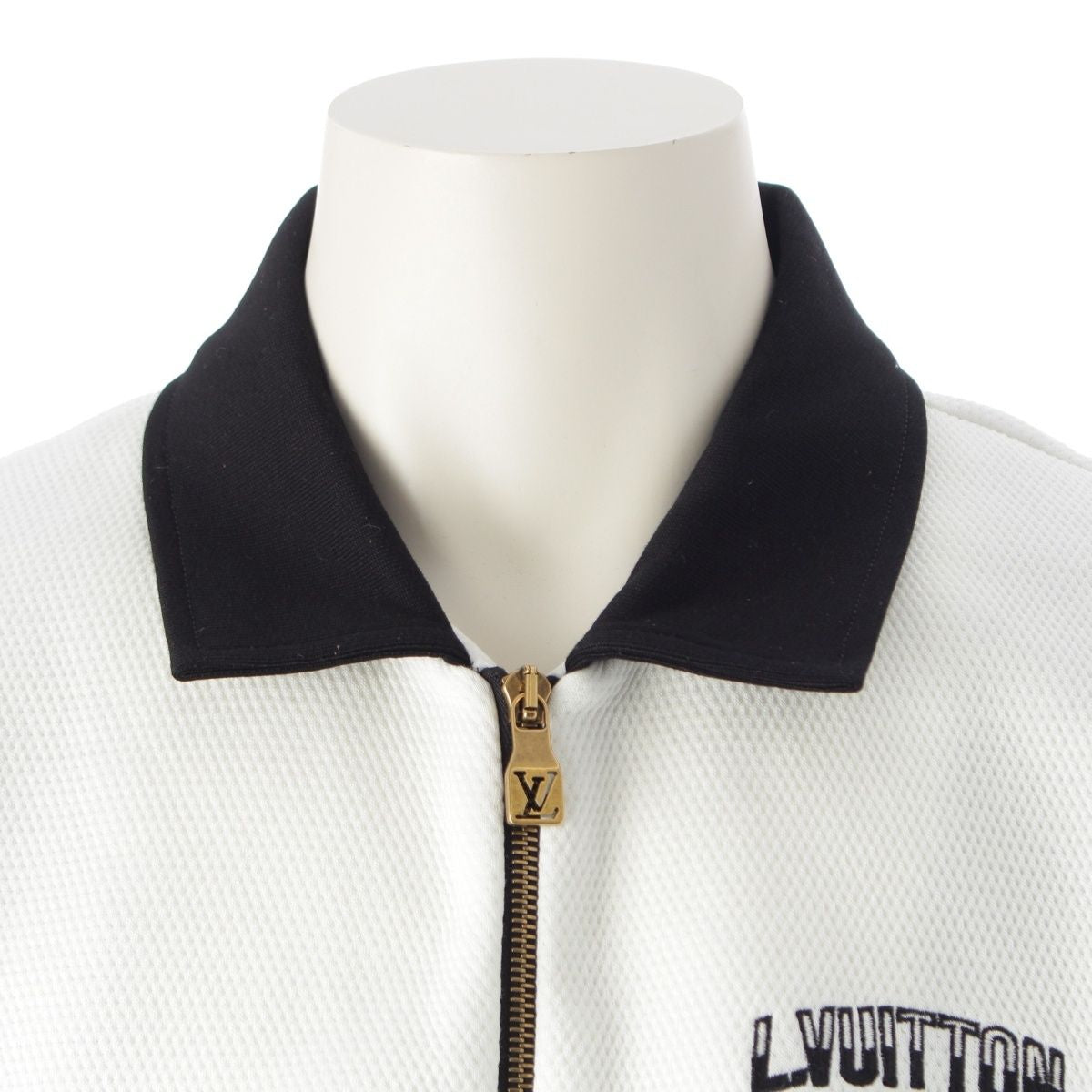 Louis Vuitton 2025 Cotton Nylon Logo Hybrid Jersey Blouson L