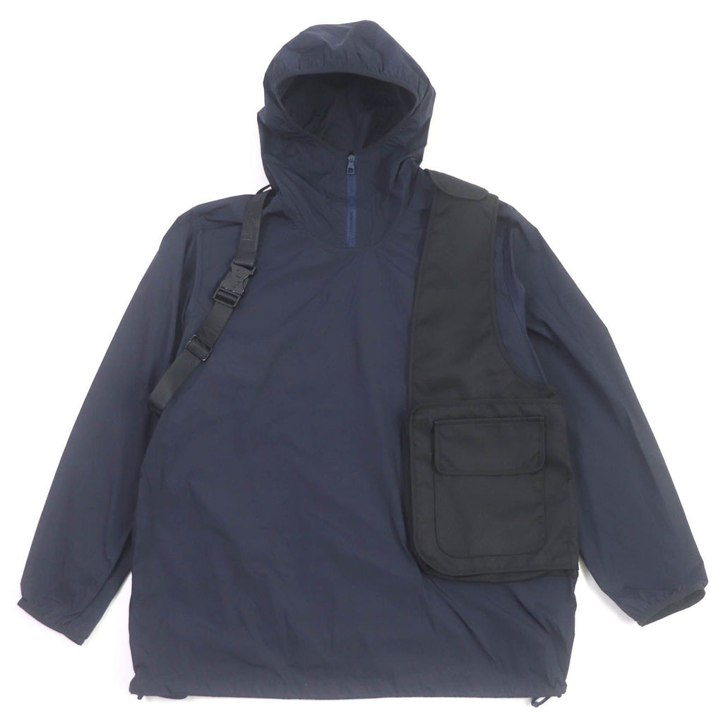 Louis Vuitton 19AW Belt Pocket Windbreaker Anorak Blouson Navy 50