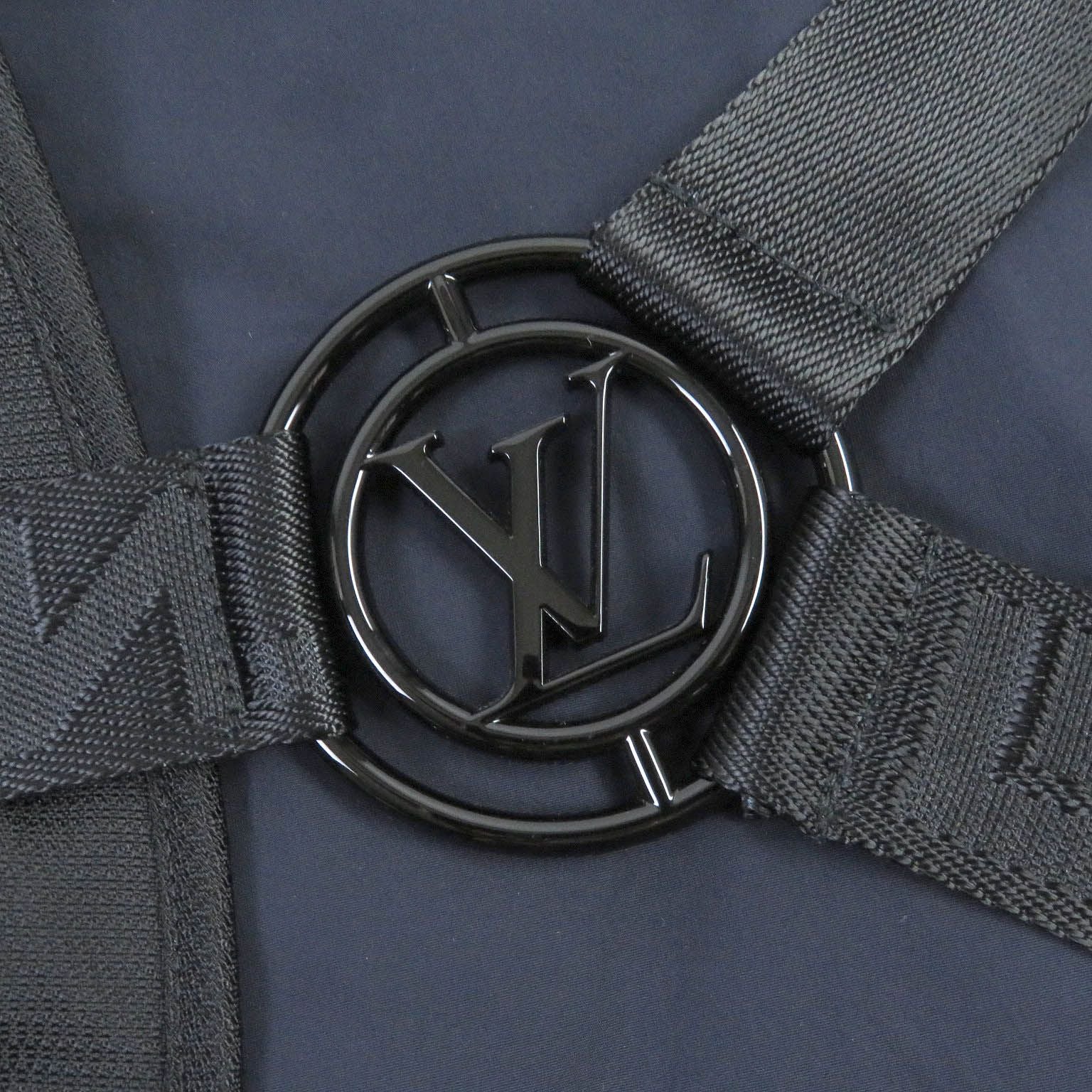 Louis Vuitton 19AW Belt Pocket Windbreaker Anorak Blouson Navy 50
