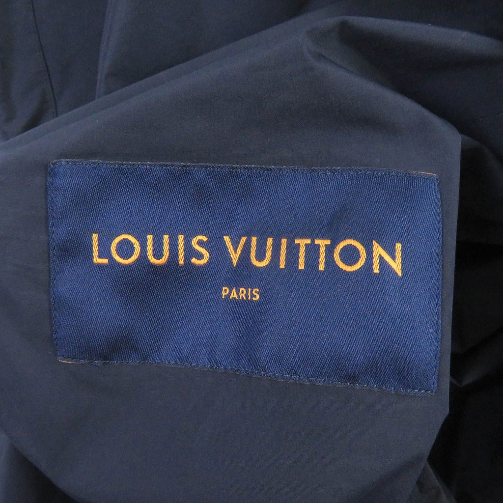 Louis Vuitton 19AW Belt Pocket Windbreaker Anorak Blouson Navy 50