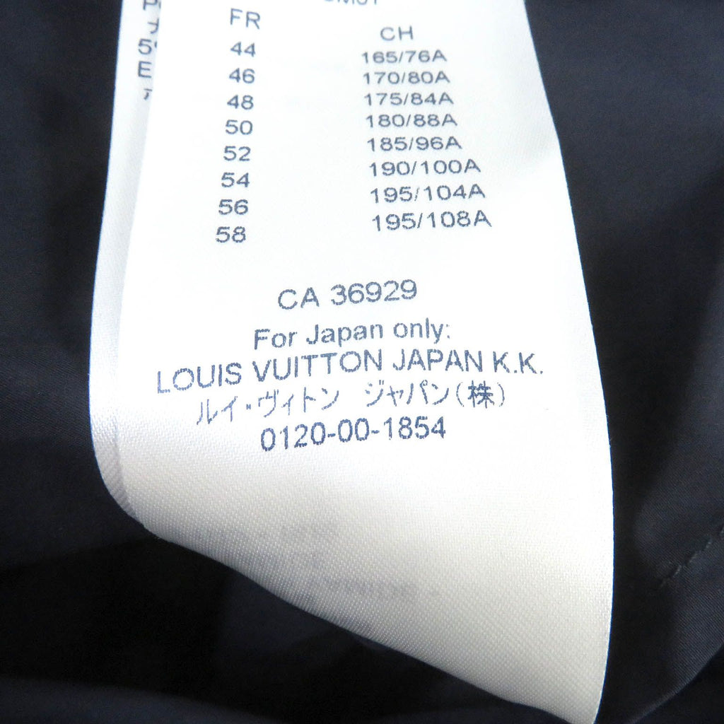 Louis Vuitton 19AW Belt Pocket Windbreaker Anorak Blouson Navy 50
