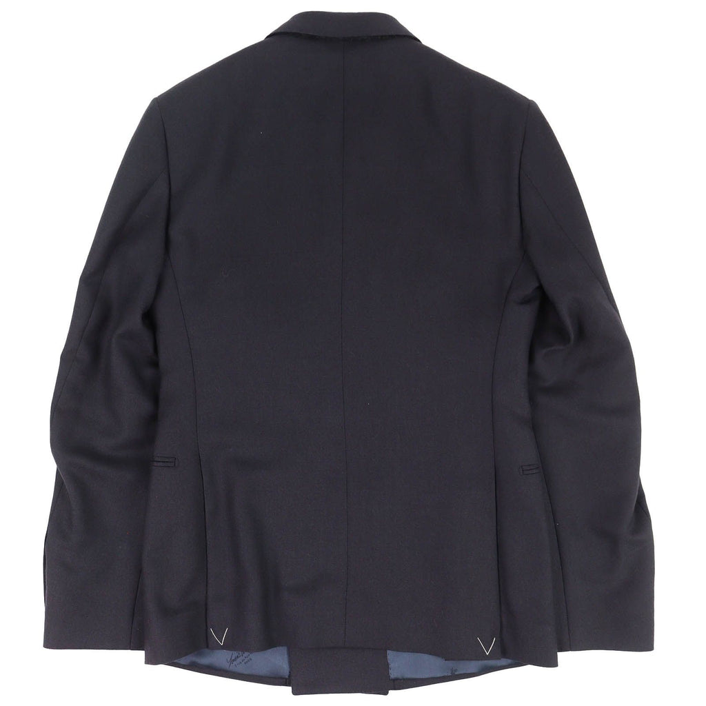 Louis Vuitton 23AW 1AFW57 Double-Breasted Cashmere & Wool Blend Pont Neuf Jacket Dark Grey 44