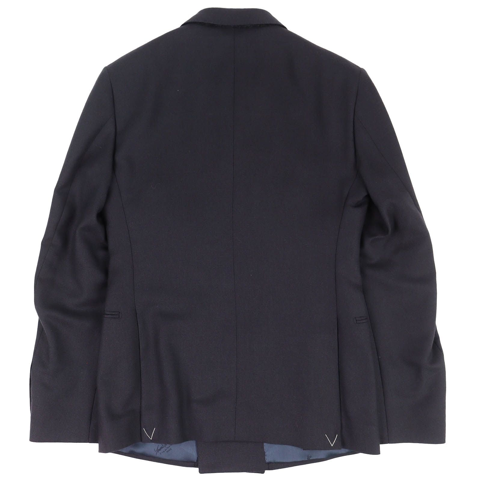 Louis Vuitton 23AW 1AFW57 Double-Breasted Cashmere & Wool Blend Pont Neuf Jacket Dark Grey 44