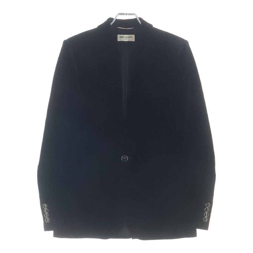 Saint Laurent Paris 20AW Velvet 1B Tailored Jacket Black 42