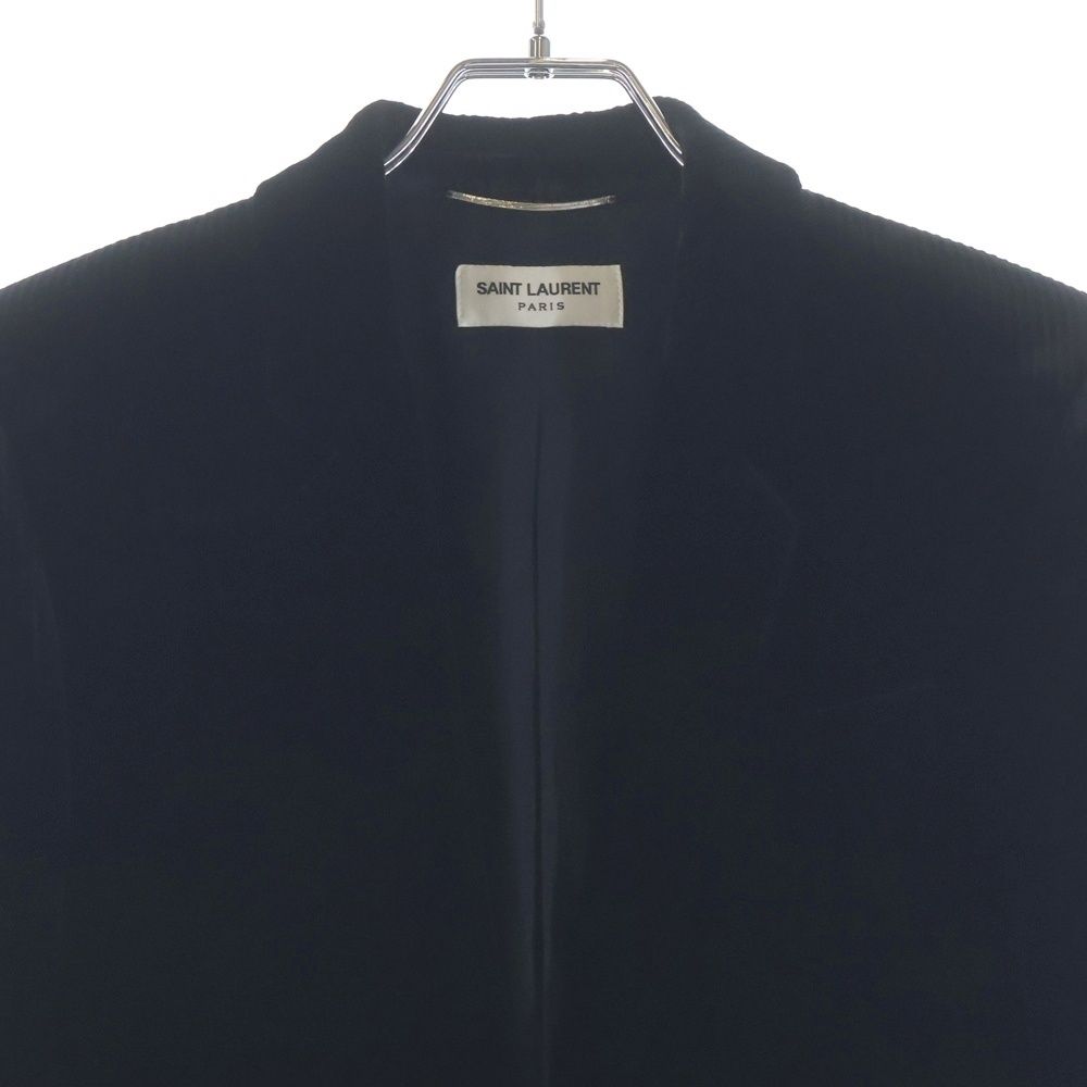 Saint Laurent Paris 20AW Velvet 1B Tailored Jacket Black 42
