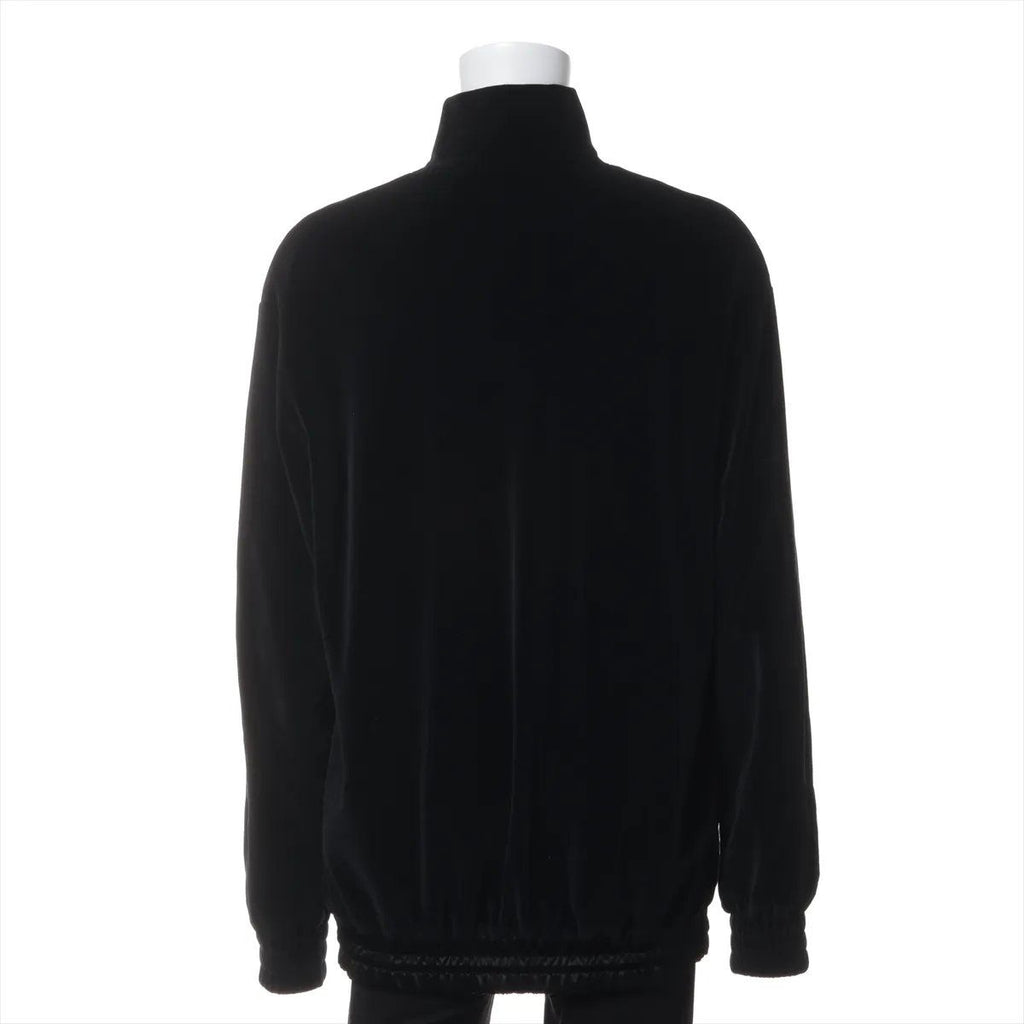 GUCCI Velour Tops Blouson Black M