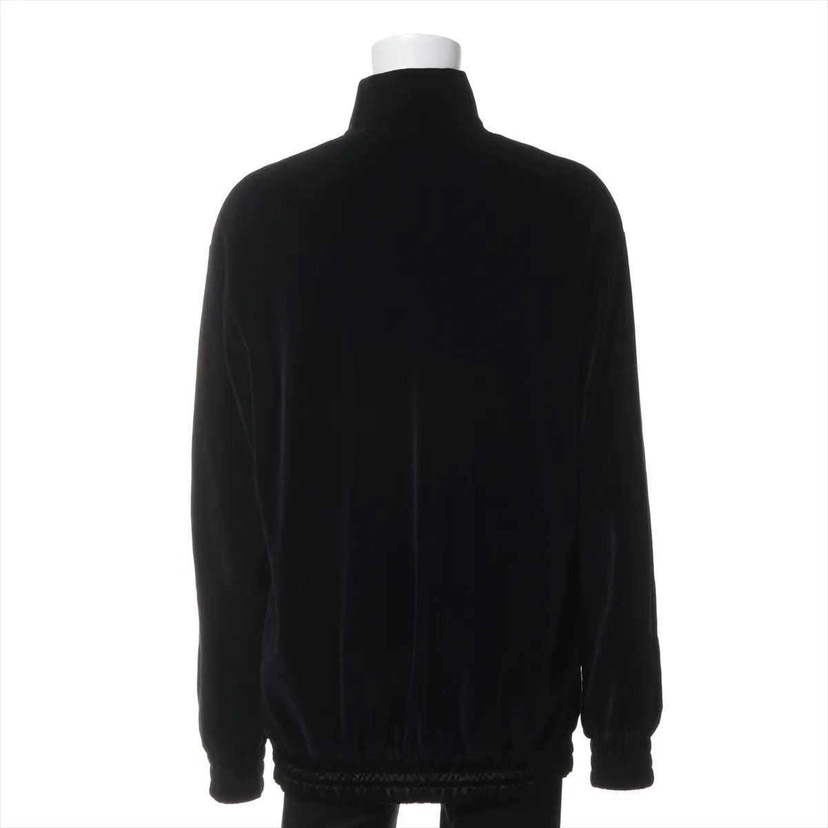 GUCCI Velour Tops Blouson Black M