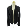 CHANEL 04A Cashmere Knit Cardigan Black Size 44 (XL)