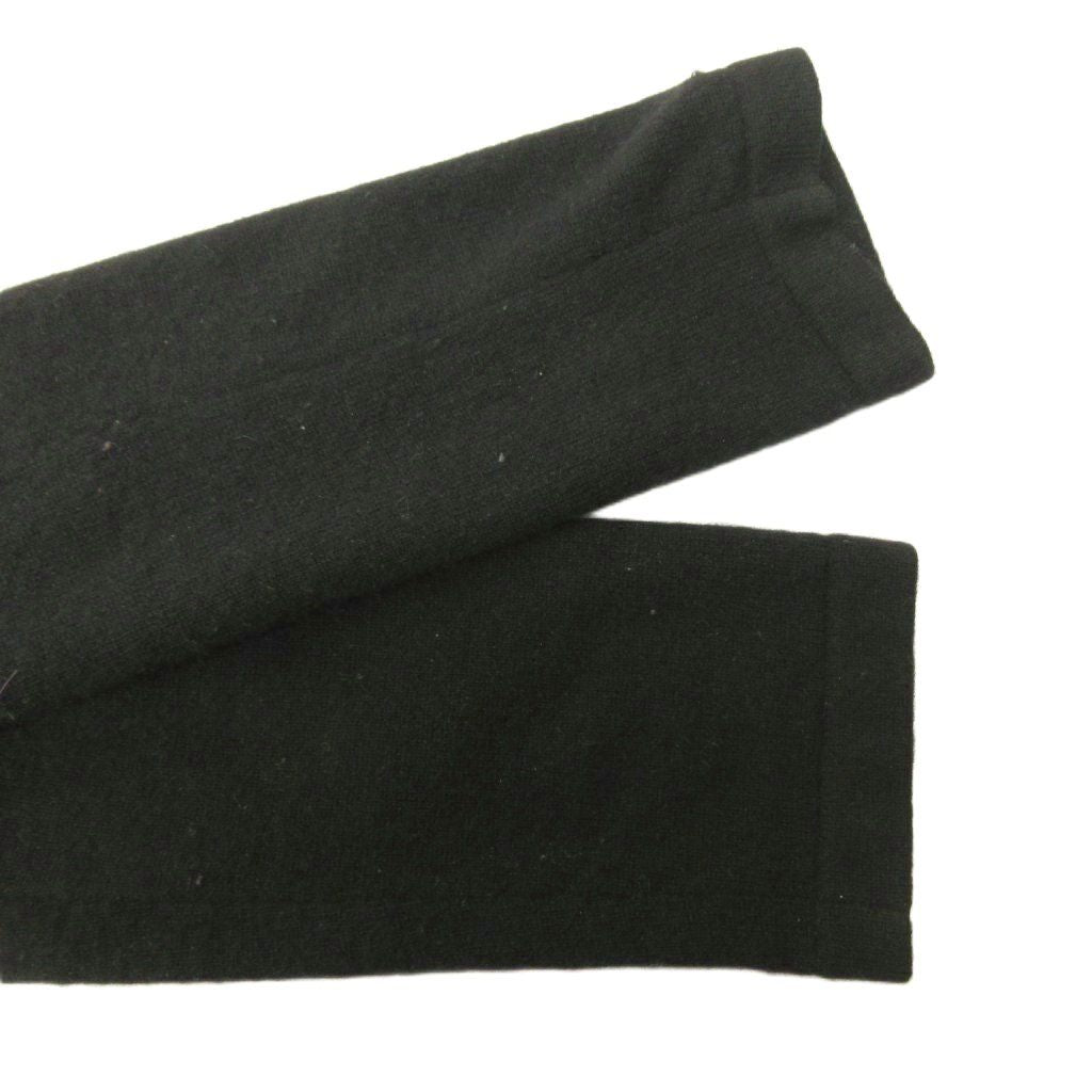 CHANEL 04A Cashmere Knit Cardigan Black Size 44 (XL)