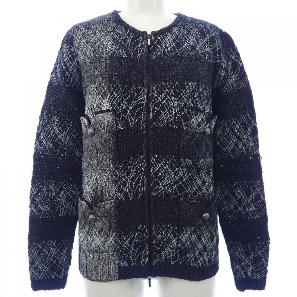 CHANEL Collarless Jacket Size 36