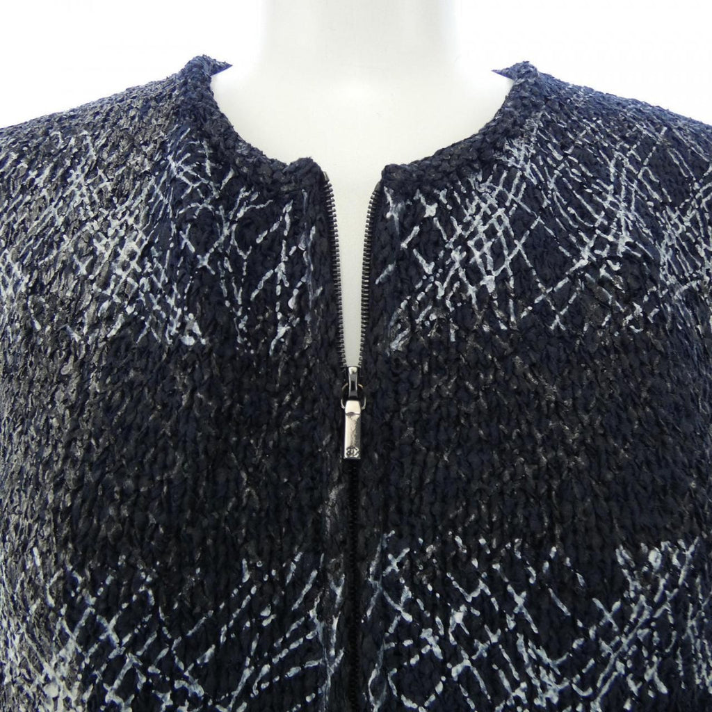 CHANEL Collarless Jacket Size 36