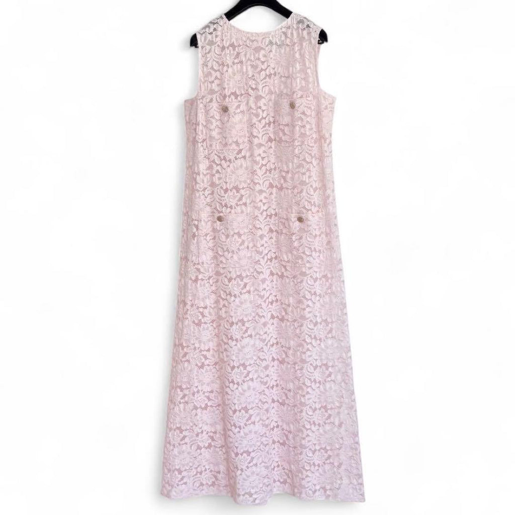 CHANEL All-Over Lace Dress