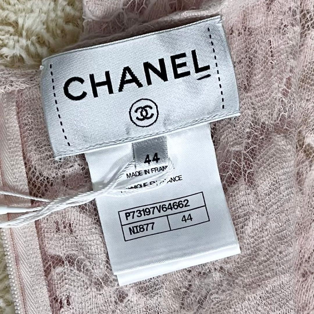 CHANEL All-Over Lace Dress