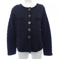 CHANEL Collarless Jacket Size 44