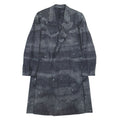 DIOR HOMME 21AW Peter Doig Milky Way Denim Jacquard Chester Coat Indigo Size 50