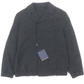 LOUIS VUITTON 20AW Camouflage LV Flower Wool Jacket Black Size 44