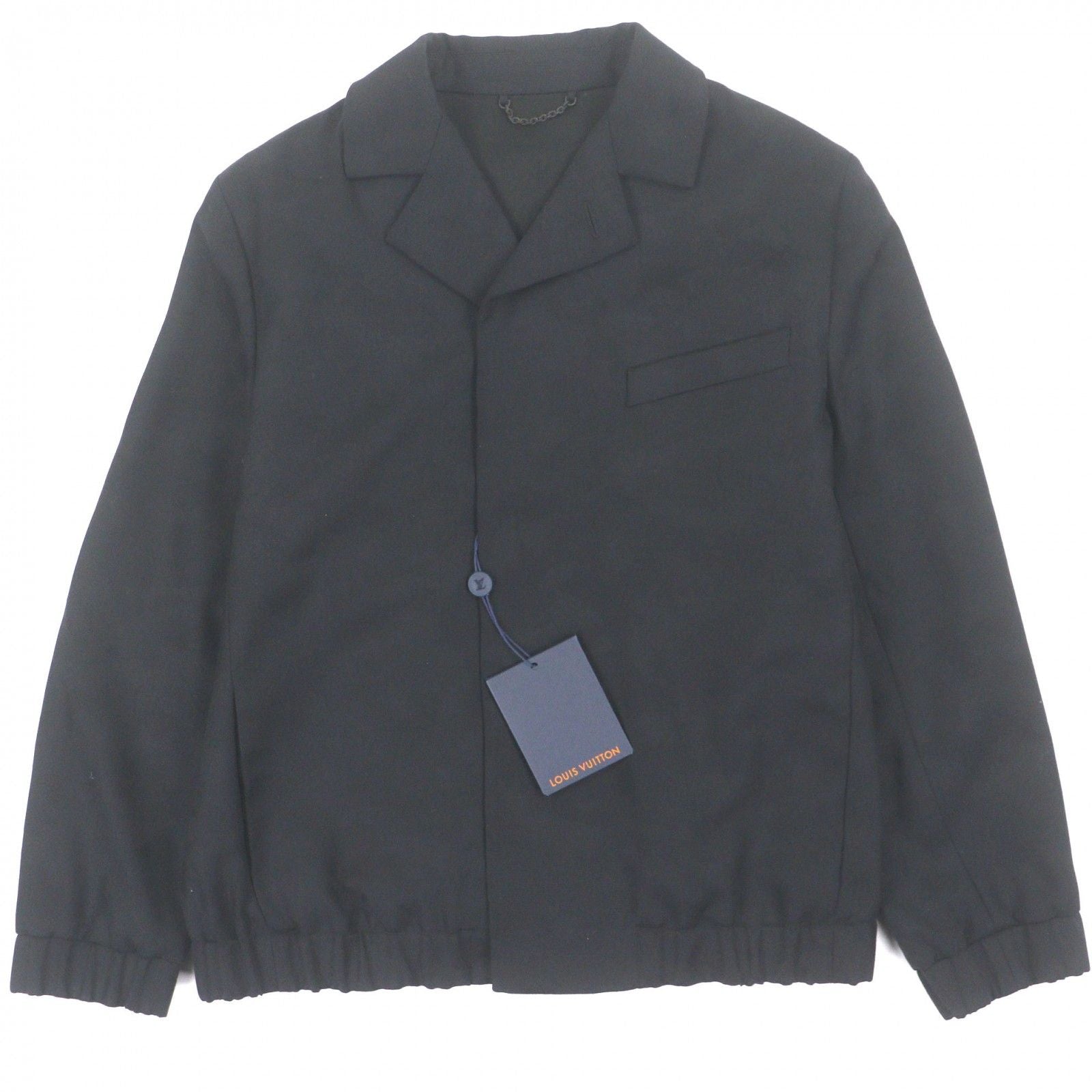 LOUIS VUITTON 20AW Camouflage LV Flower Wool Jacket Black Size 44
