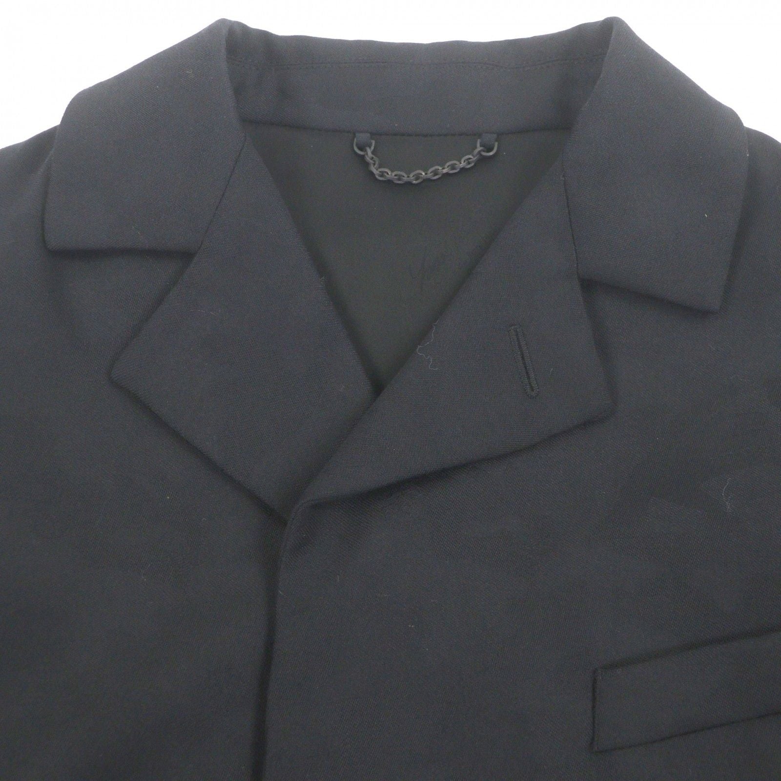 LOUIS VUITTON 20AW Camouflage LV Flower Wool Jacket Black Size 44
