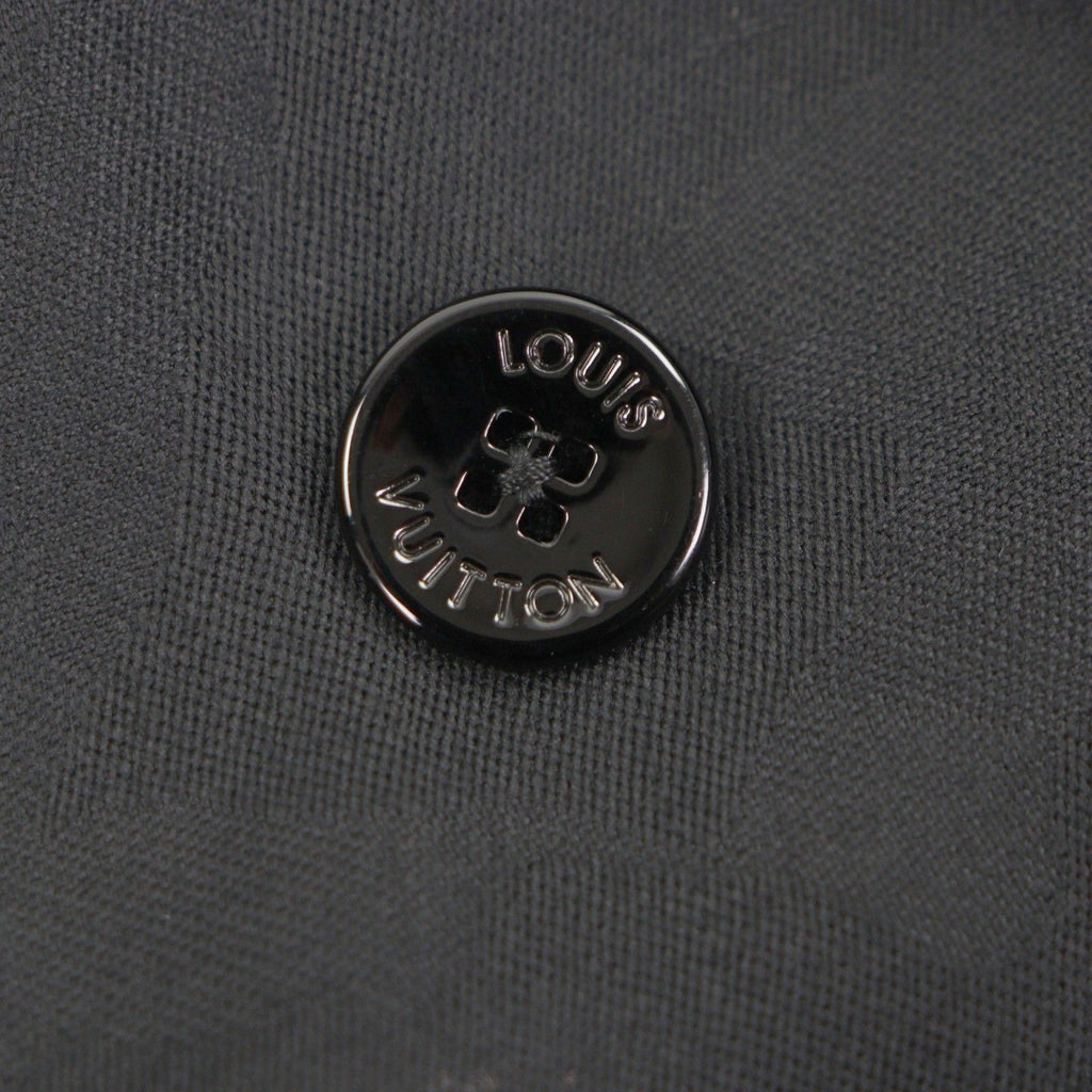 LOUIS VUITTON 20AW Camouflage LV Flower Wool Jacket Black Size 44