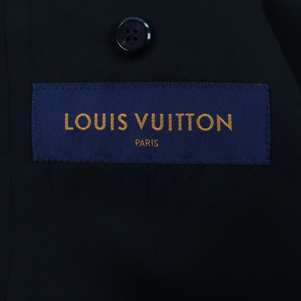LOUIS VUITTON 20AW Camouflage LV Flower Wool Jacket Black Size 44