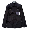PRADA 24SS Multi-Pocket Tech Shirt Jacket Military Triangle Logo