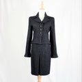 CHANEL Camellia Mohair Jacket & Skirt Setup